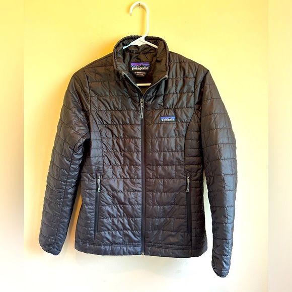 Patagonia Women's Nano Puff Jacket Full Zip Black Size XS Primaloft STY84217 - Picture 1 of 12